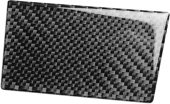 Real Carbon Fiber Trim for Honda Accord Accessories | for 2003 2004 2005 2006 2007，Driver Side Glove Box Panel Upper Cover，Interior Dash Panel，Thick Overlay Sticker Decal