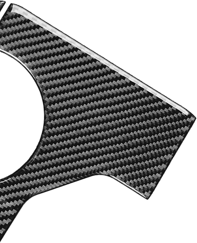 Real Carbon Fiber Trim for Toyota Camry Accessories | for 2012 2013 2014 Gear Shifter Console Panel Frame Sticker Interior Thick Overlay Decal - B