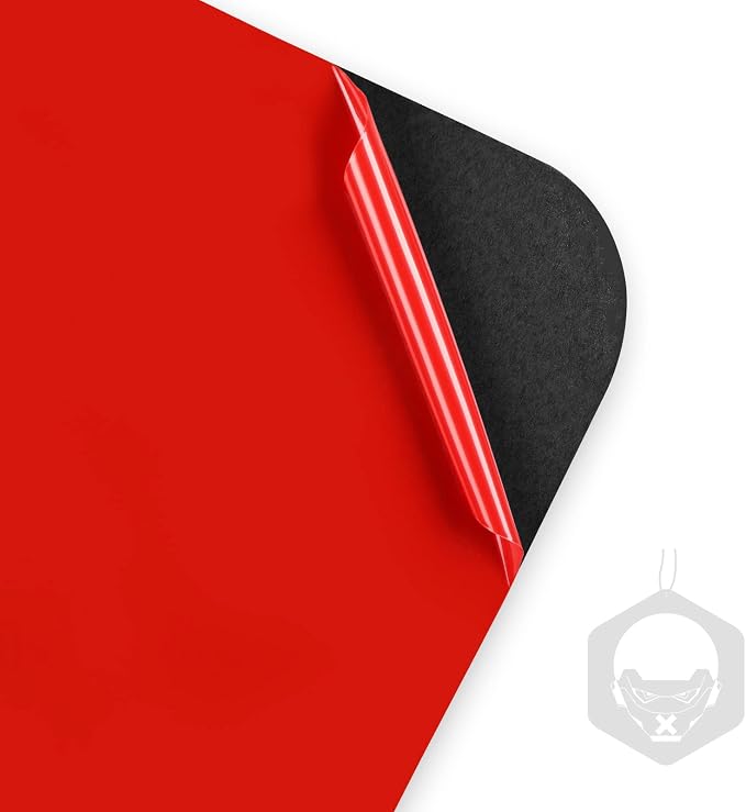 Red Real Carbon Fiber Trim for Nissan Rogue Accessories | for 2014-2020 / Rogue Sport 2017-2022 Fuel Tank Cover Oil Gas Cap Cover Sticker Exterior Thick Overlay Decal