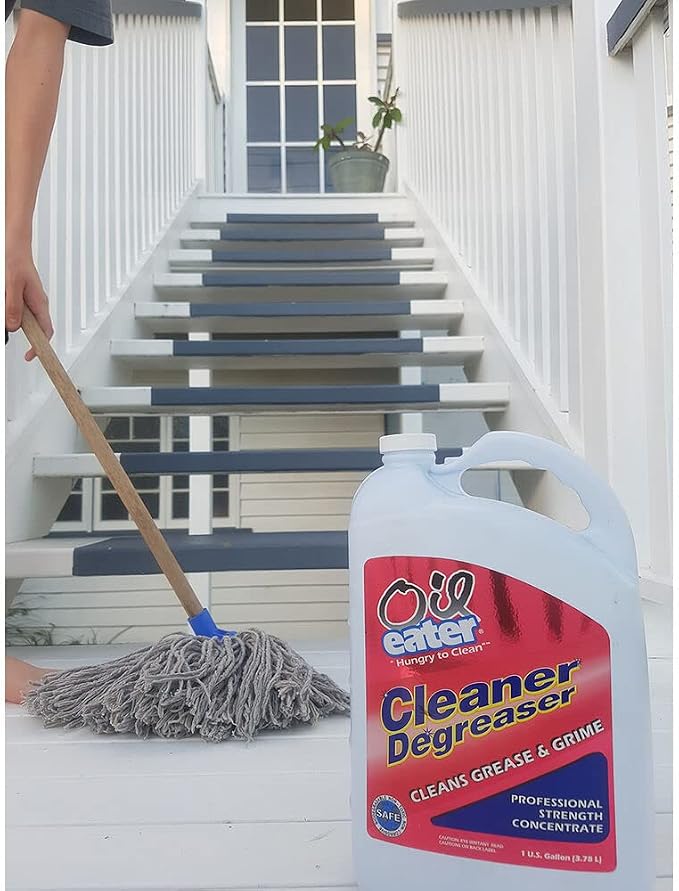 Oil Eater Original 1 Gallon Cleaner,Degreaser - Dissolve Grease Oil and Heavy-Duty Stains – Professional Strength,(Pack of 2)