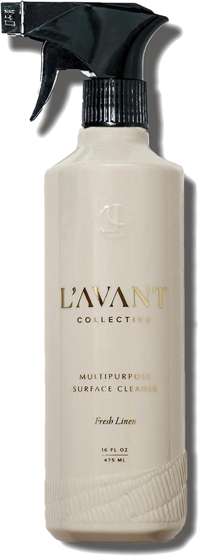 L'AVANT Collective Luxury Multipurpose Surface Cleaner | All Purpose Cleaning Spray, Plant-Based & Non-Toxic, EPA Safer Choice, Refillable recycled plastic bottle | 16 Fl Oz | Fresh Linen