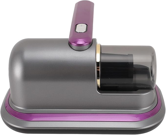 Zunate Bed Vacuum Cleaner 12kPa, Ultrasonic Mattress Vacuum Cleaner - Powerful Double Tapping, Cleaning, Filtration for Bedding Carpets Toys
