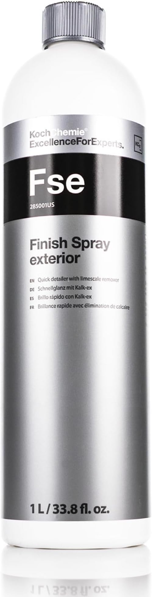 KOCHCHEMIE - Finish Spray Exterior Quick Detailer with Limescale Remover - Cleans, Maintains, and Preserves External Vehicle Surfaces, Glass, and Plastics; Ideal for Quick Finishing (1 Liter)