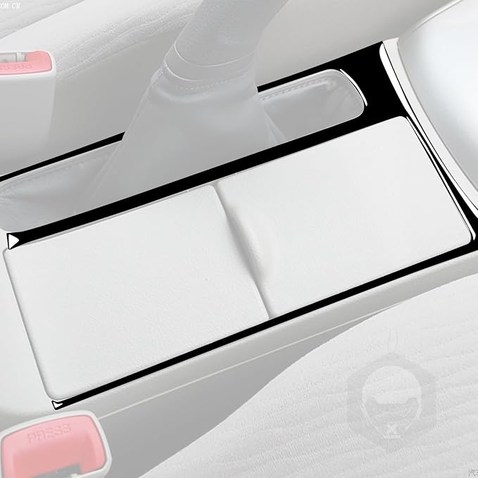 Glossy Bright Piano Black Car Center Console Handbrake Cup Holder Panel Side Frame Decoration Sticker Interior Trim Compatible with Toyota Corolla 2009 2010 2011 2012 2013 Auto Trim Accessories