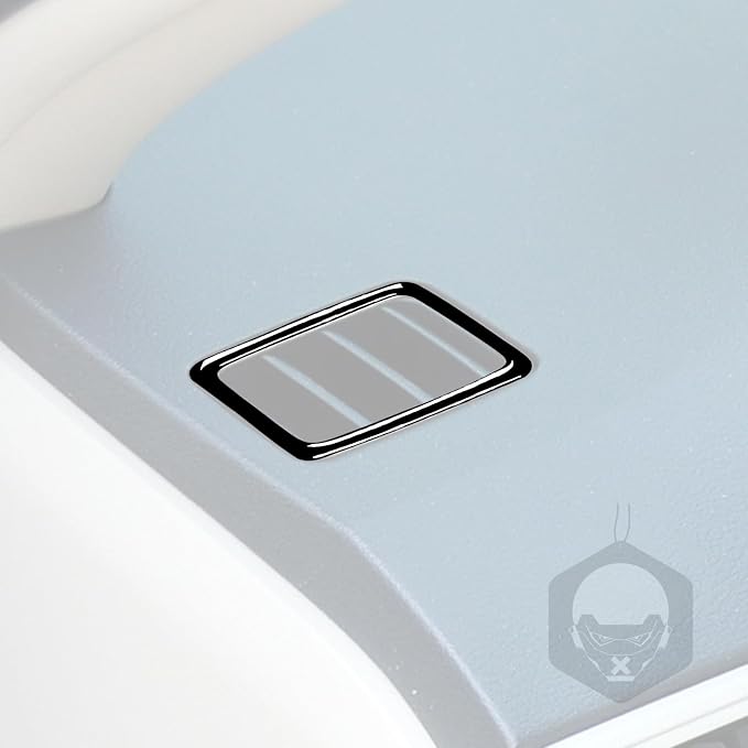 Glossy Bright Piano Black Car Dashboard Defogger AC Vent Wind Outlet Vent Panel Decoration Sticker Interior Trim Compatible with Toyota Corolla 2009 2010 2011 2012 2013 Auto Trim Accessories