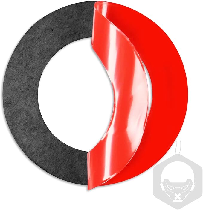 Red Real Carbon Fiber Trim for Nissan Rogue Accessories | for 2014-2020 / Rogue Sport 2017-2022 Engine Ignition Key Ring Start&Stop Sticker Interior Thick Overlay Decal