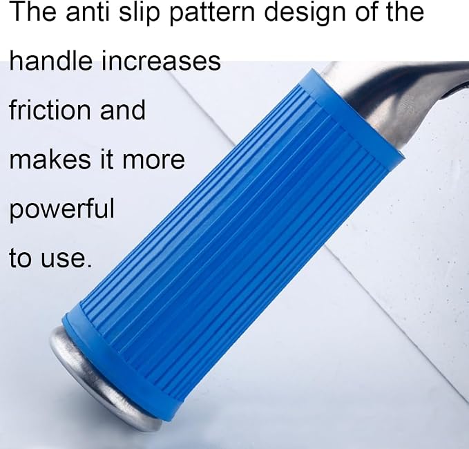 15cm 6in Blue Window Squeegee Bath Squeegee for Shower Glass Door, Mirrors, Tiles (6in/15cm, Blue)
