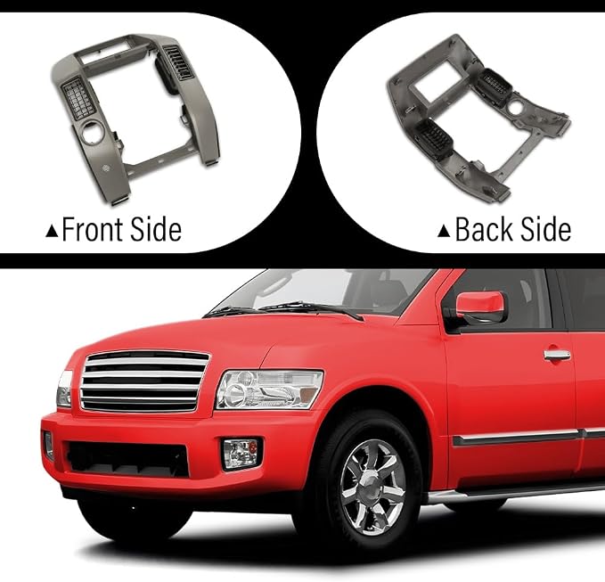 DOTCOM Center Dash Radio Vent Bezel Trim Fit Infiniti QX56 2004-2007