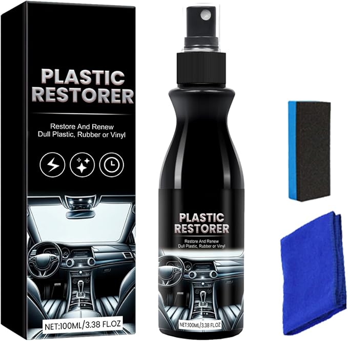 Refurbish Agent – Car Interior Cleaner, Dashboard Polisher, Seat Stain Remover | High-Gloss surfaces Renewal Formula For Automotive Repair And Interior Restoration Tasks