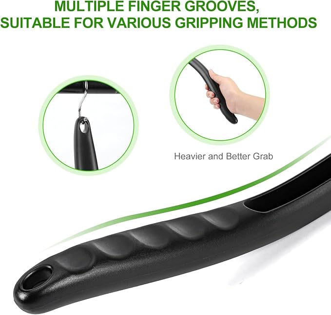 Xindell Interior Windshield Cleaner Tool – Inside Car Window Cleaning Kit with 22“ Detachable Handle, Interior Windshield Squeegee for Clear Vision, Auto Detailing Kit for Car, Home & Outdoor Windows