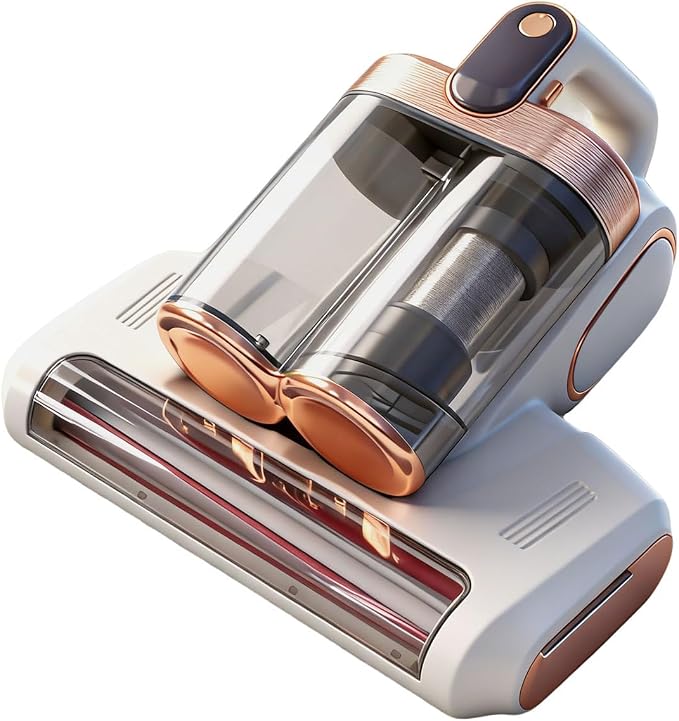 Cordless Mattress Vacuum Cleaner with UV-C, Dust Removal for Beds, Sofa | Deep Cleaning Technology for Carpets,Beds, Sofa Pet Hair and Household Dust, Handheld sofa Vacuum Cleaner for Home Use