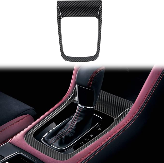 HIGH FLYING for Subaru WRX, WRX STI 2015-2021 Car Interior Accessories Gear Box Panel Cover Trim ABS Carbon Style 1pc (Not fit Manual Transmission)