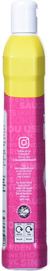 The Pink Stuff Stardrops Miracle Cream Cleaner, 16.91 Fl Oz (Pack of 5)