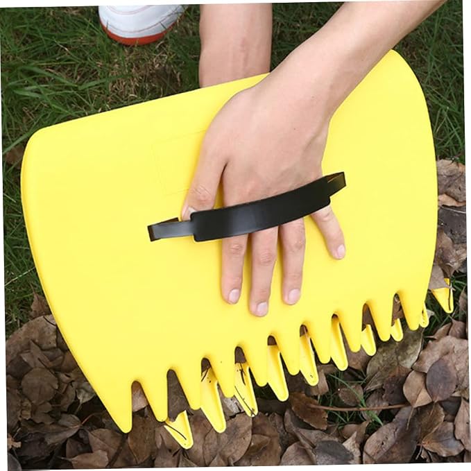 Garden and Yard Leaf Scoops Leaf Collector Grass Grabbers Leaves Pick Up Hand Rakes for Lawn Cutting, Collector