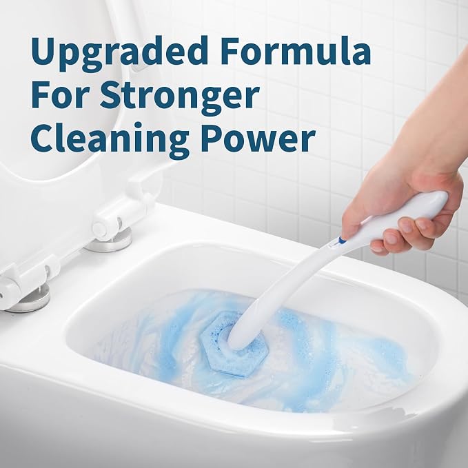 Compatible with Clorox Toilet Wand – Disposable Toilet Brush Head Refills (20 Count), Wand Not Included