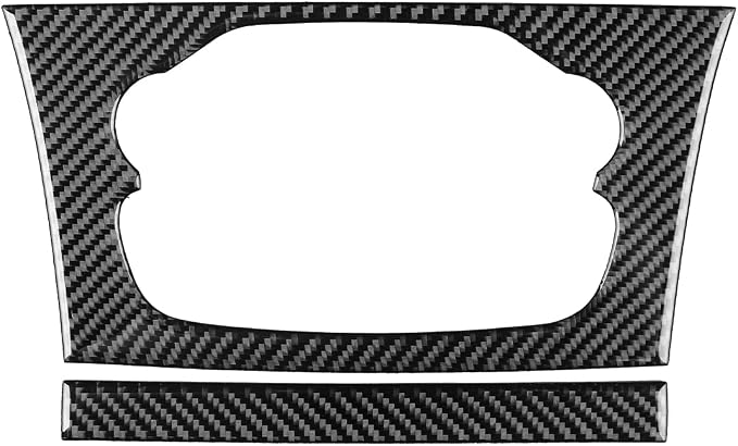Real Carbon Fiber Trim for Chrysler 300 Accessories | for 2015-2023 300C 300S Limited/Touring Central Control Panel Sticker Interior Thick Overlay Decal