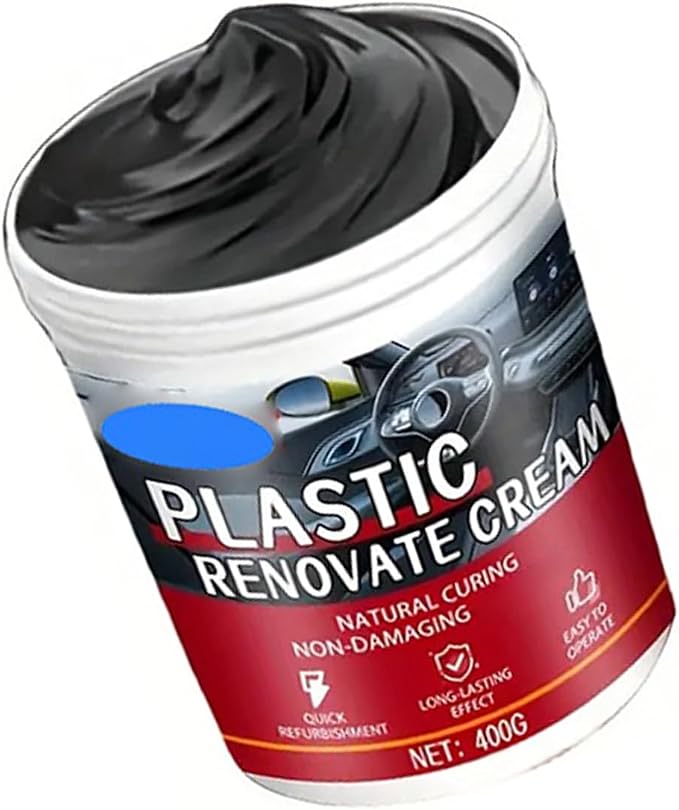 Vehicle Restoration Waxes Refinishing Agent for Dashboards Wheel Trim Sofa Upholstery Long Lasting Finish 400g Automotive Scratch Remover