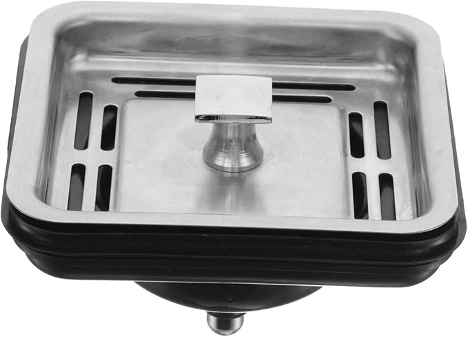Square Garbage Disposal Stopper for Kitchen Sink Easy to Install Prevents Clogs Essential for Food and Cleaner Kitchen