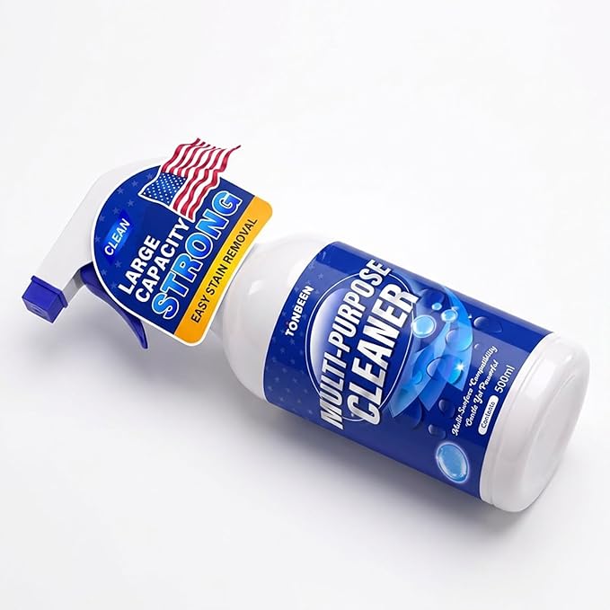 Mattress Stain Cleaner for Urine, Multi-Surface Spot Remover for Mattress,Effective on Fresh Stains, Drink Spills, and Light Soiling, Quick-Drying No-Rinse Formula with Brush Applicator, 500ml
