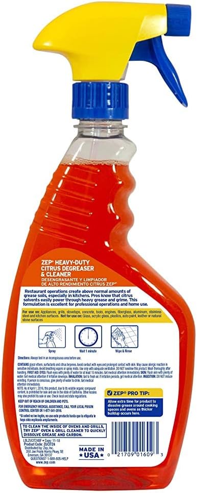 ZEP 24 oz. Heavy-Duty Citrus Degreaser ZUCIT24