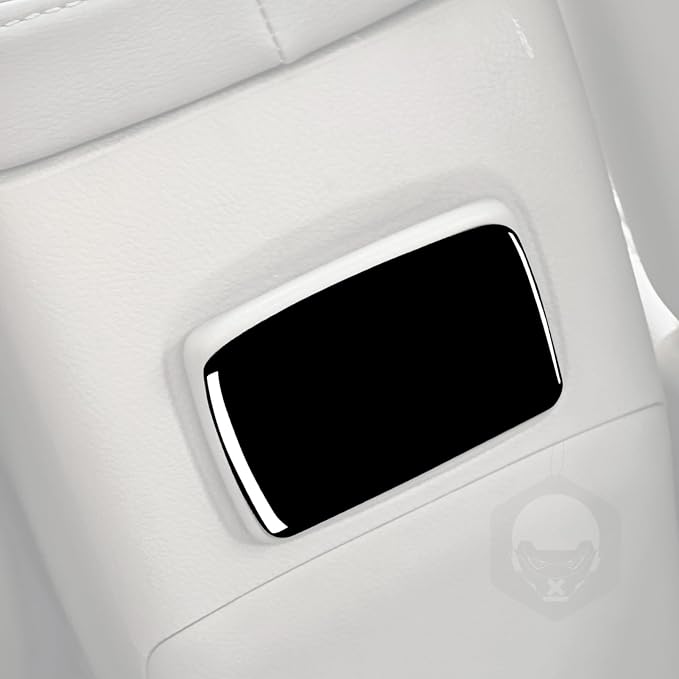 Glossy Bright Piano Black Car Rear Row Storage Box/Cigar Lighter Panel Switch Cover Sticker Interior Trim Compatible with Toyota Corolla 2009 2010 2011 2012 2013 Auto Trim Accessories