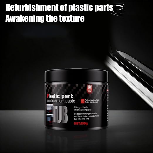 Trim Restorer - Dashboard Restorer | Cars Wax Paste | Car Interior Scratch Remover | Automotive Leather Seat Polish Cream | Long Lasting Car Detailing Polishing Paste for Vehicle Truck Interior Care