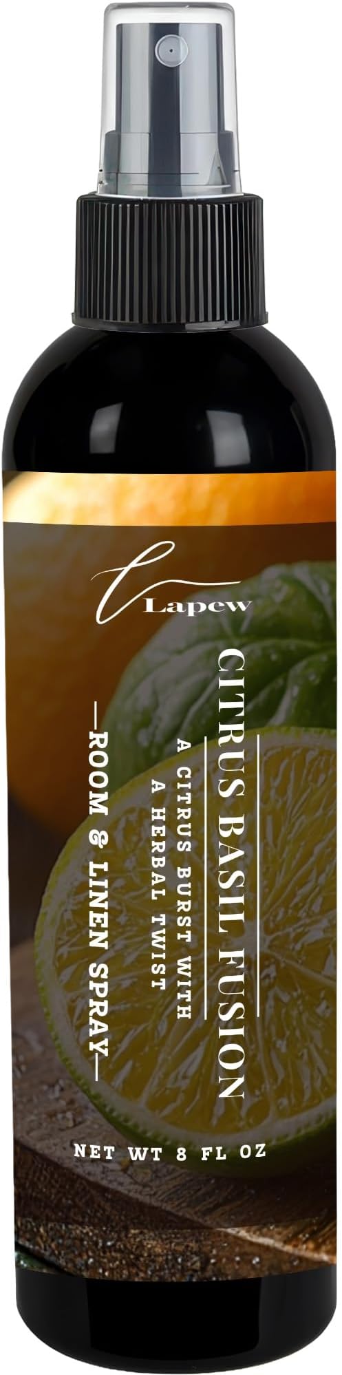 Lapew Room & Linen Spray | Fragrance Mist for Home, Car & Office | Fabric & Air Freshener | Neutralizing Mist | Made in USA | Citrus Basil Fusion
