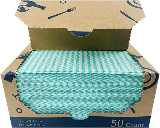 Heavy Duty Wipes Dish Cloths 50Pieces Reusable Wipes Multi-use Cleaning Cloths Towels | Multi-use Cleaning Cloths Towels