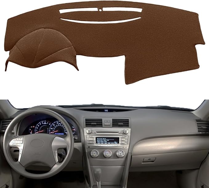 Yiz Dash Cover Mat Pad Fit for Toyota Camry | Custom Dashboard Cover Pad Carpet Protector