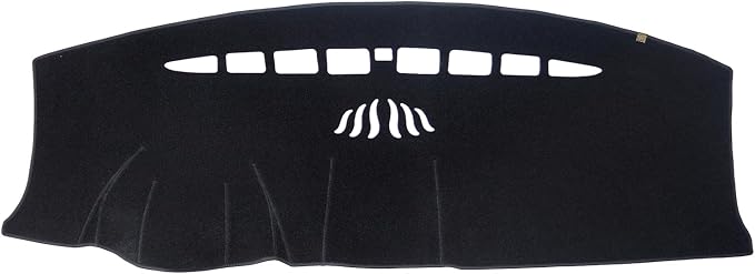 Dashboard Cover Dash Mat Fit for Fo-rd Edge 2014-2011 (for Left Hand Drive),Car Dash Board Mat Anti-Glare Carpet,Non-Slip Pad Sunshield Protector (Black)