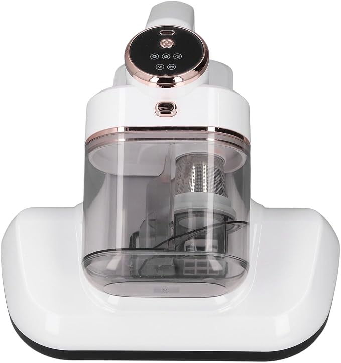 Srliya Mattress Vacuum Cleaner 10Kpa Strong Suction 3 Gears Adjustment LED Screen Handheld Fabric Cleaner for Sofa Bed