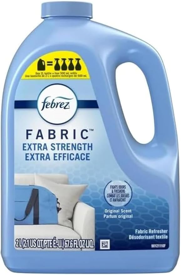 Febree-Refill, Fabric Extra Strength Refresher, Original Scent, 67.6 Fl Oz. Refill bottle