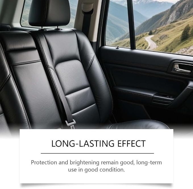 Plastic Restorer for Cars, Back to Black Trim Restorer Polish- Renews Faded Bumpers, Dashboard, Plastic, Vinyl & Rubber Trim Back to Black Shine, for All Vehicles Cars, Trucks, Suvs