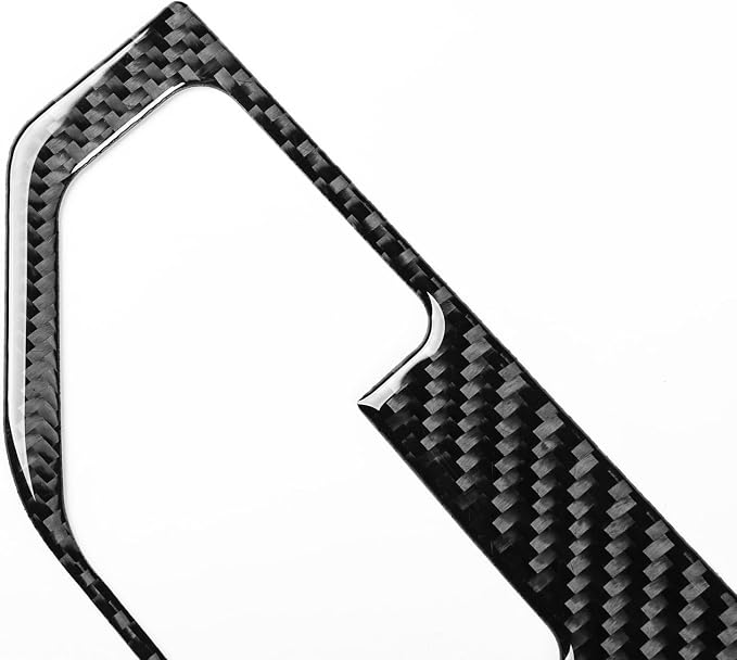 Real Carbon Fiber Trim for Toyota Camry Accessories | for 2012 2013 2014 Gear Shift Panel Sticker Interior Thick Overlay Decal
