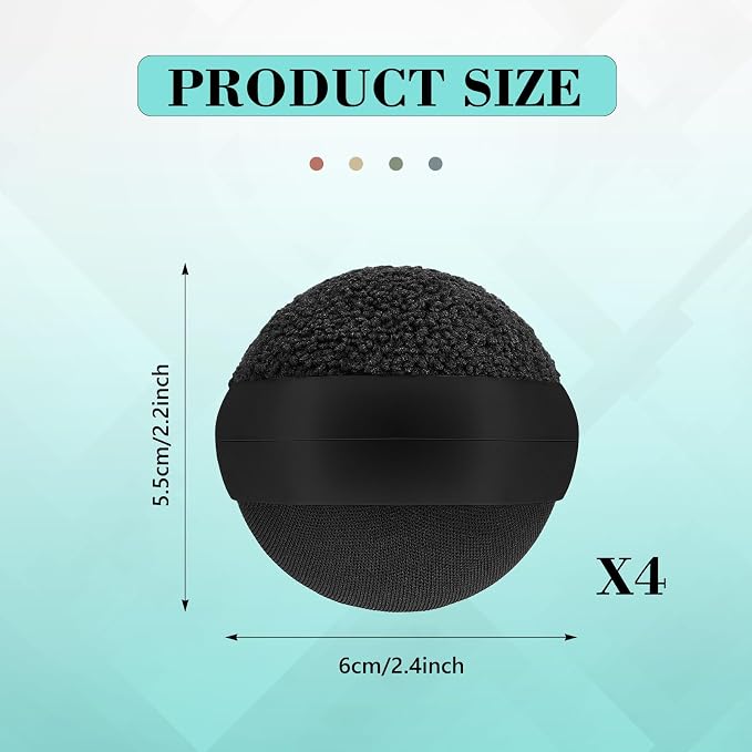 Suclain 4 Pack Touch Screen Cleaner Balls Phone Cleaning Ball Microfiber Touch Car Screen Glass Cleaner for Easter Computer Laptop Phone Monitor
