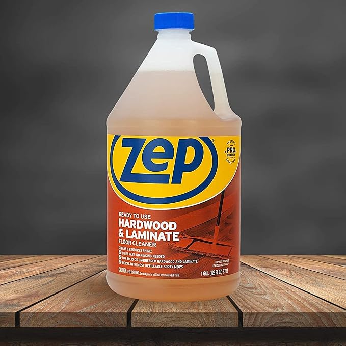ZEP Ready-to-Use Hardwood and Laminate Floor Cleaner, Clear