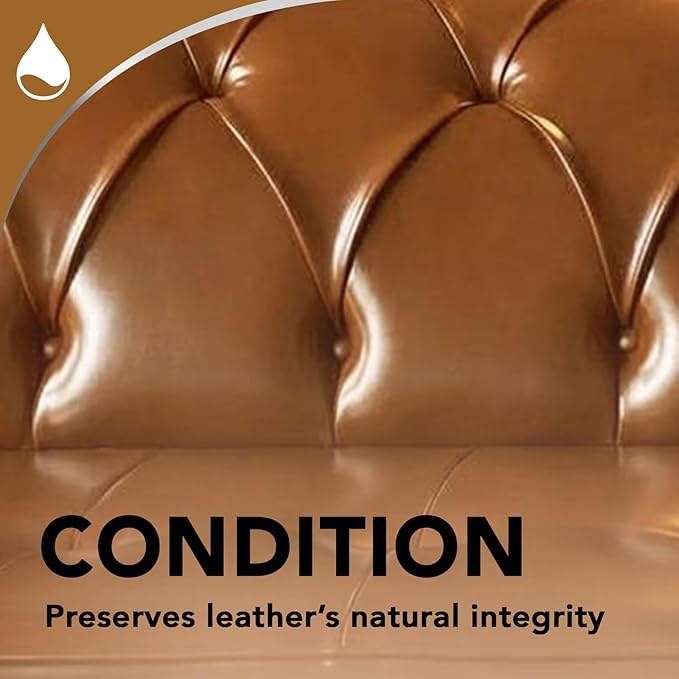 Weiman Leather Cleaner & Conditioner - Cleans, Restores & Protects Leather, UV Protection Prevent Cracking & Fading, Auto, Sofas, Shoes, Bags & All Finished Leather Surfaces, 1 Pack, 12 Fl Oz
