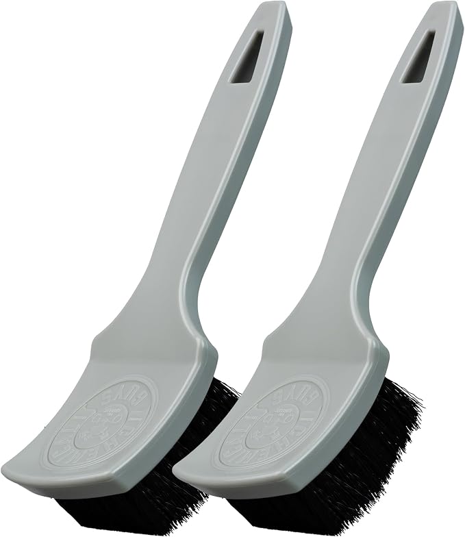 Chemical Guys, The Nifty Interior Detailing Brush, Soft Bristle, 2 Pack | Soft-bristle brushes clean vents, dashboards, steering wheels, door panels and cup holders, two pack