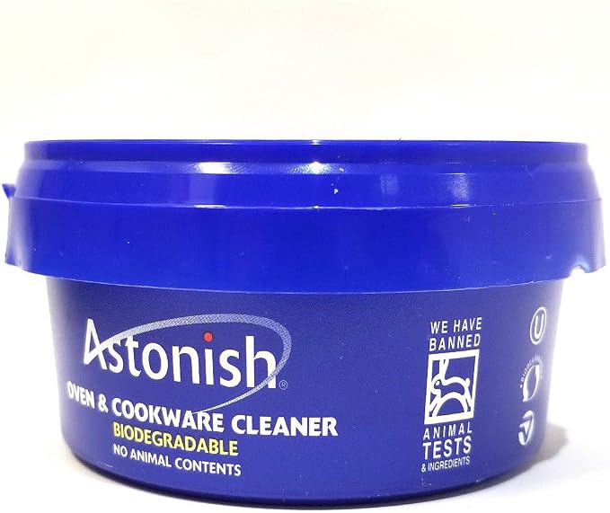 New Astonish Oven & Cookware Cleaner | 8.4 oz With 1 Scrubber | As Seen on TV