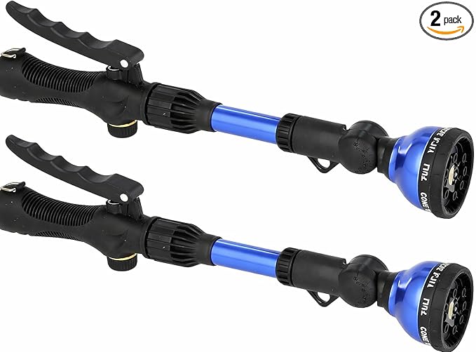 2-Pack Orbit 14-Inch 10-Pattern Front Trigger Ratchet Head Wand, Color May Vary (2)