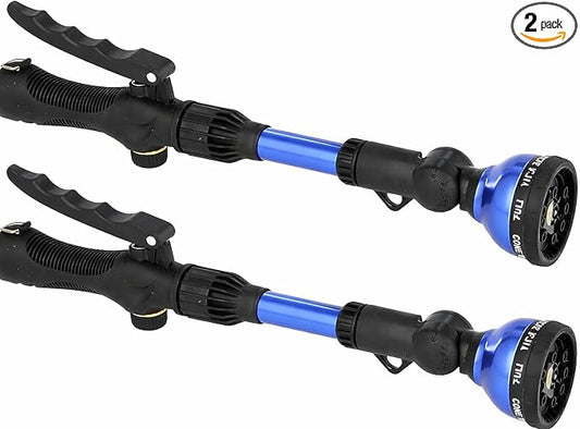 2-Pack Orbit 14-Inch 10-Pattern Front Trigger Ratchet Head Wand, Color May Vary (2)