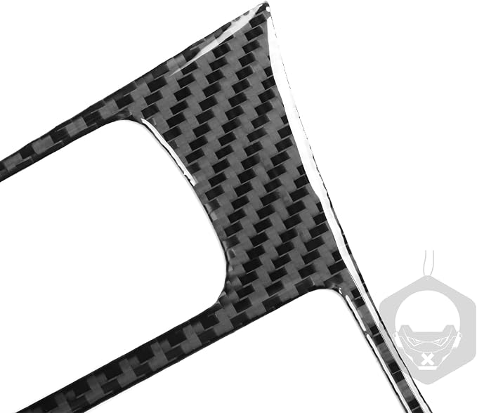 Handbrake Cup Holder Trim for Toyota Corolla 2009-2013 Accessories Black | Soft Carbon Fiber | Upgrades for Car | Only for Left-Hand Drive | Anti-Scratch | Sporty Style