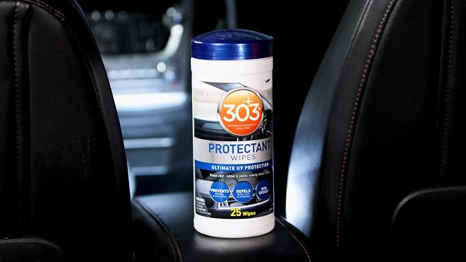 303 Automotive Protectant Wipes | Cleans and protects interior and exterior surfaces with superior UV protection.