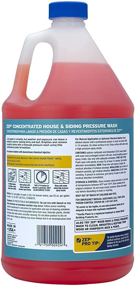 ZEP INC 128OZ House/Siding Wash
