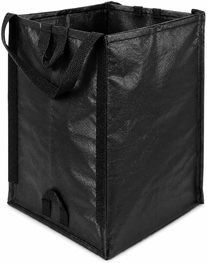 DURASACK Heavy Duty Home and Yard Bags, Black