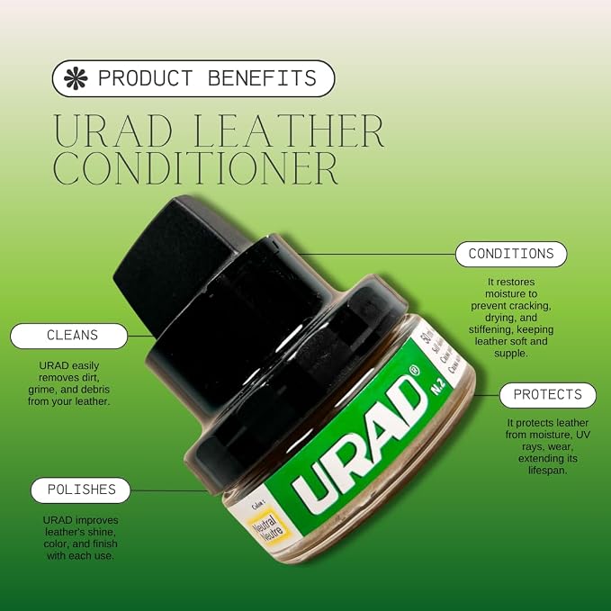 Leather Conditioner 50ml Neutral – Compact, All-in-One Leather Care for Shoes, Bags, Car Seats, and Furniture