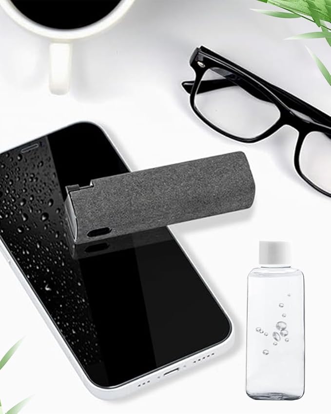 Car Screen Cleaner Spray and Wipe car Cleaning Touchscreen Mist Cleaner Touch Screen Cleaner for Car,iPad,Phone,MacBook, Phone Cleaning Kit,Car Essentials (2 Units)