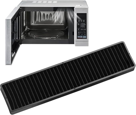 5230W1A003A WB06X10807 Microwave Charcoal Filter Replacement Compatible with LG Kenmore GE Microwave Charcoal Air Filter Replacement,Replaces LMHM2237BD LMV1650ST LMV2031SB LMV2031ST