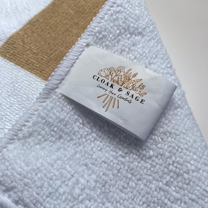 Microfiber Cleaning Cloths 13x13 – Lint-Free, Streak-Free Reusable Towels for Kitchen, Glass, Bathroom & Car | Cloak & Sage