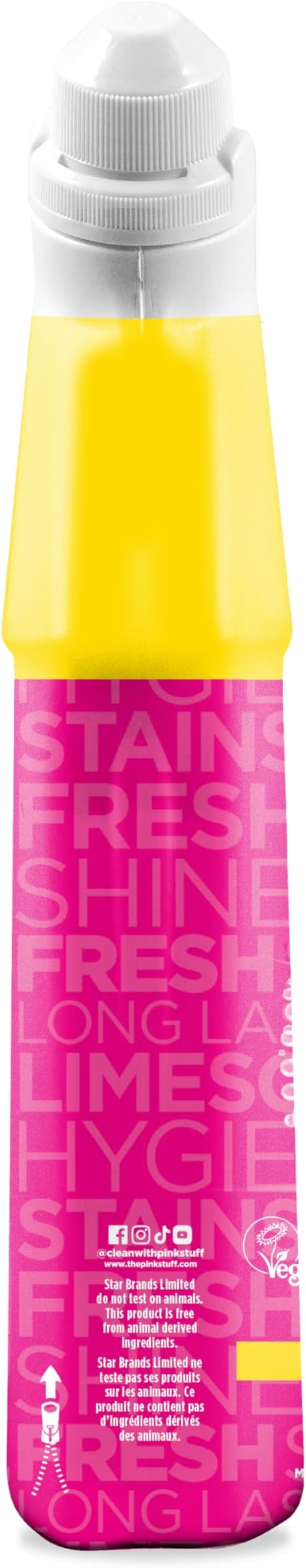 The Pink Stuff Miracle Toilet Cleaner, Powerful Stain-Removing Gel, 25 Fl Oz